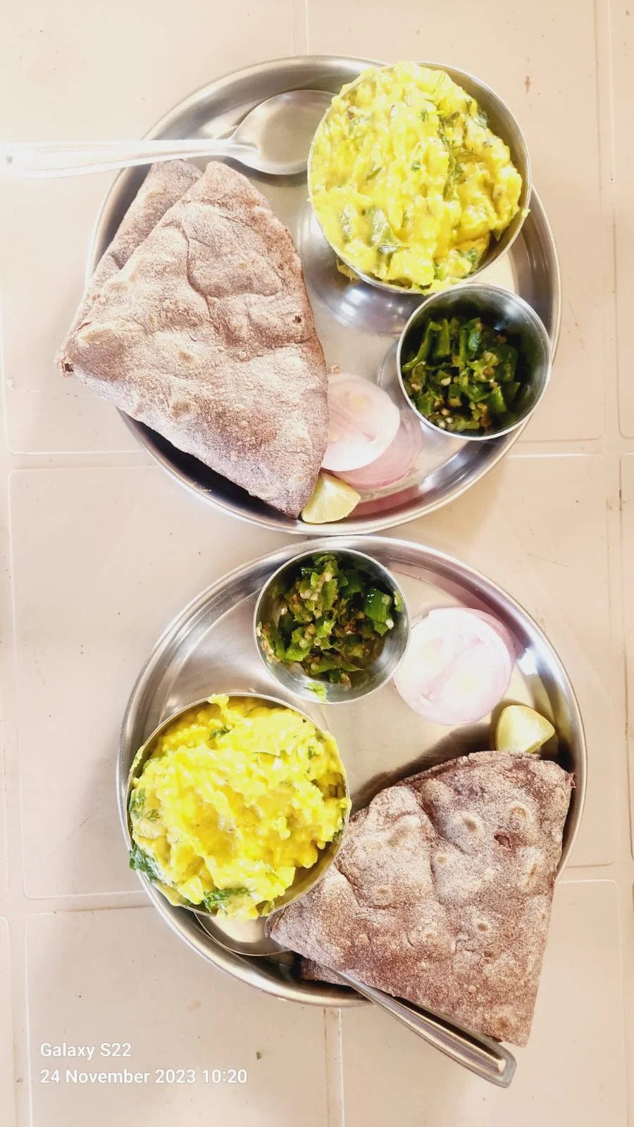Finger Millet Flatbread Thali
